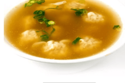 9. Wonton Soup with BBQ Pork
