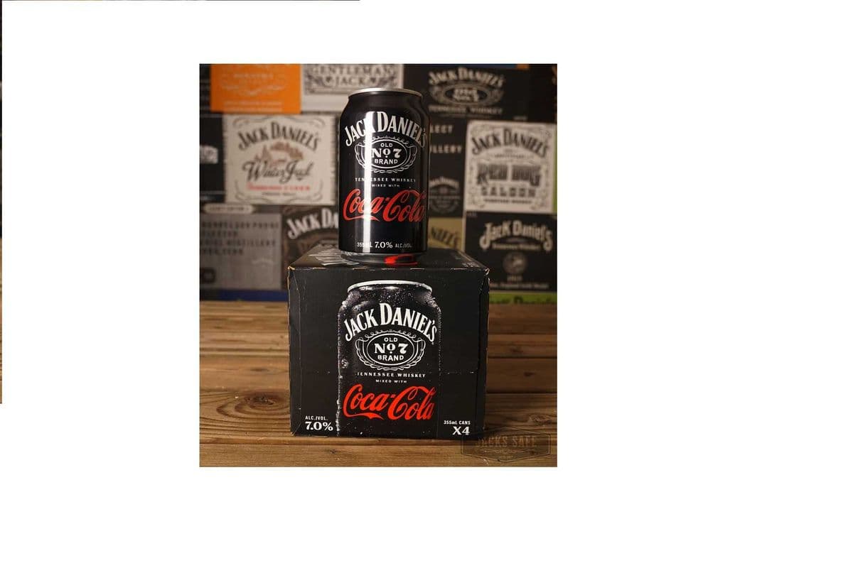 122349 - JACK DANIEL'S & COCA-COLA 4PK (6 x 355ML)