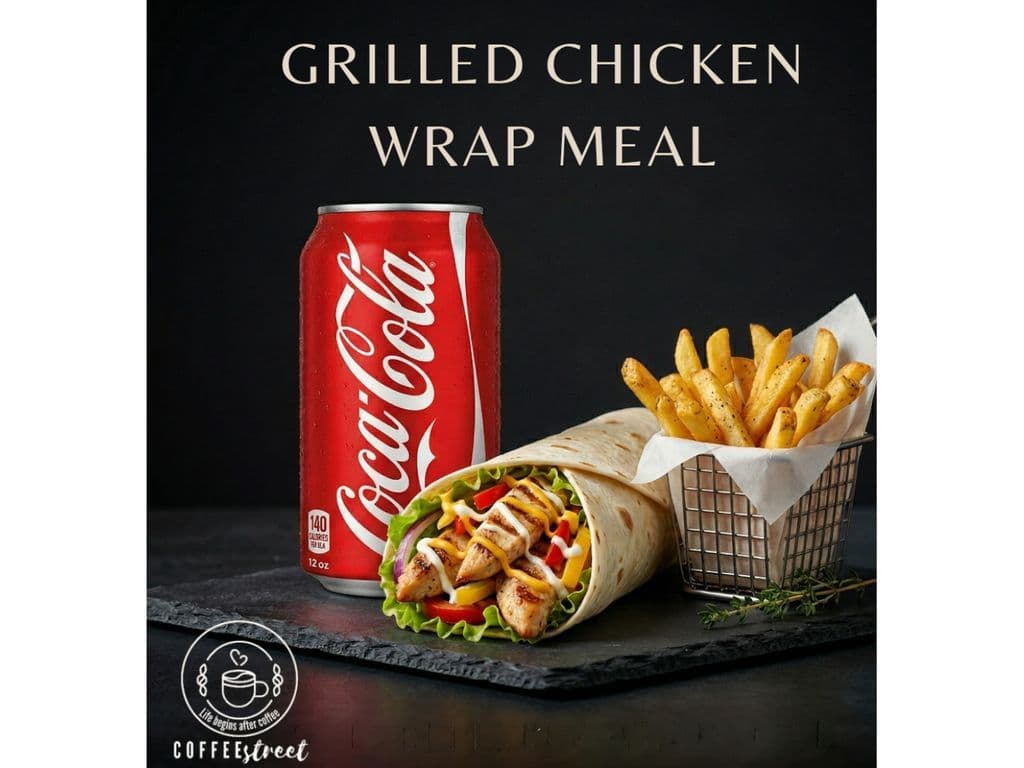 Grilled Chicken Wrap Meal