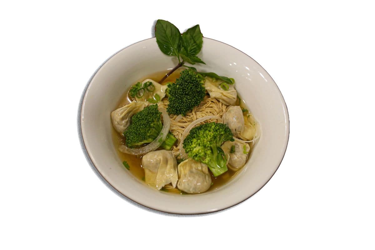 56. Wonton, Egg Noodle Soup (Mi Hoanh Thanh)