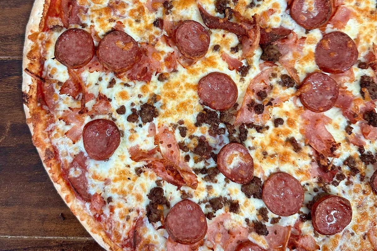 13" Medium Meat Eater's Pizza