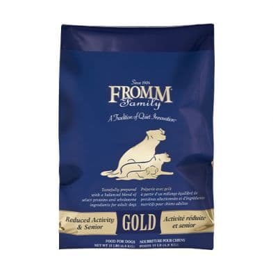 Fromm Gold Reduced Activity & Senior Dry Dog Food 15 lb