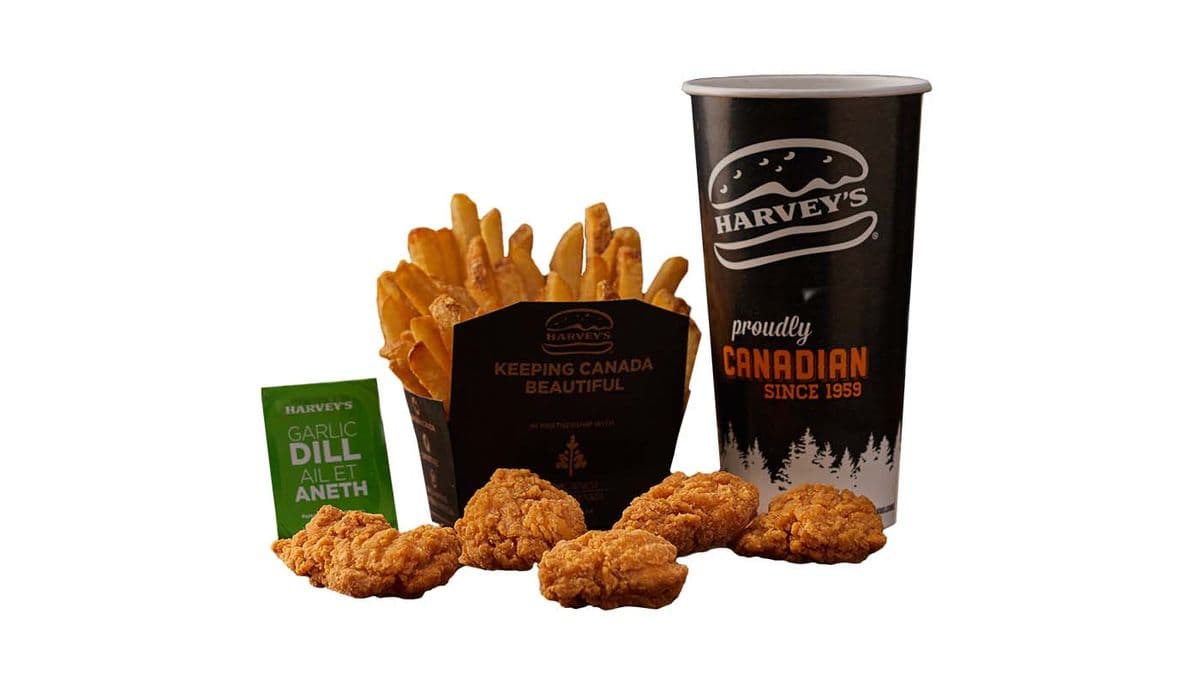 Trio croquettes de poulet (5)	/ Chicken Nuggets (5 pcs) Combo