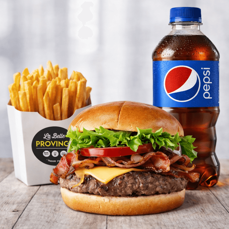 Trio Cheeseburger Deluxe / Trio Deluxe Cheeseburger