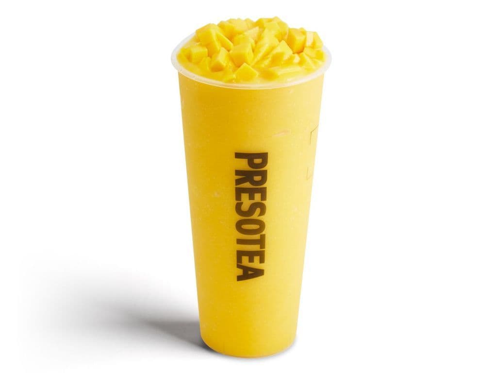 Fresh Mango Yogurt Slush