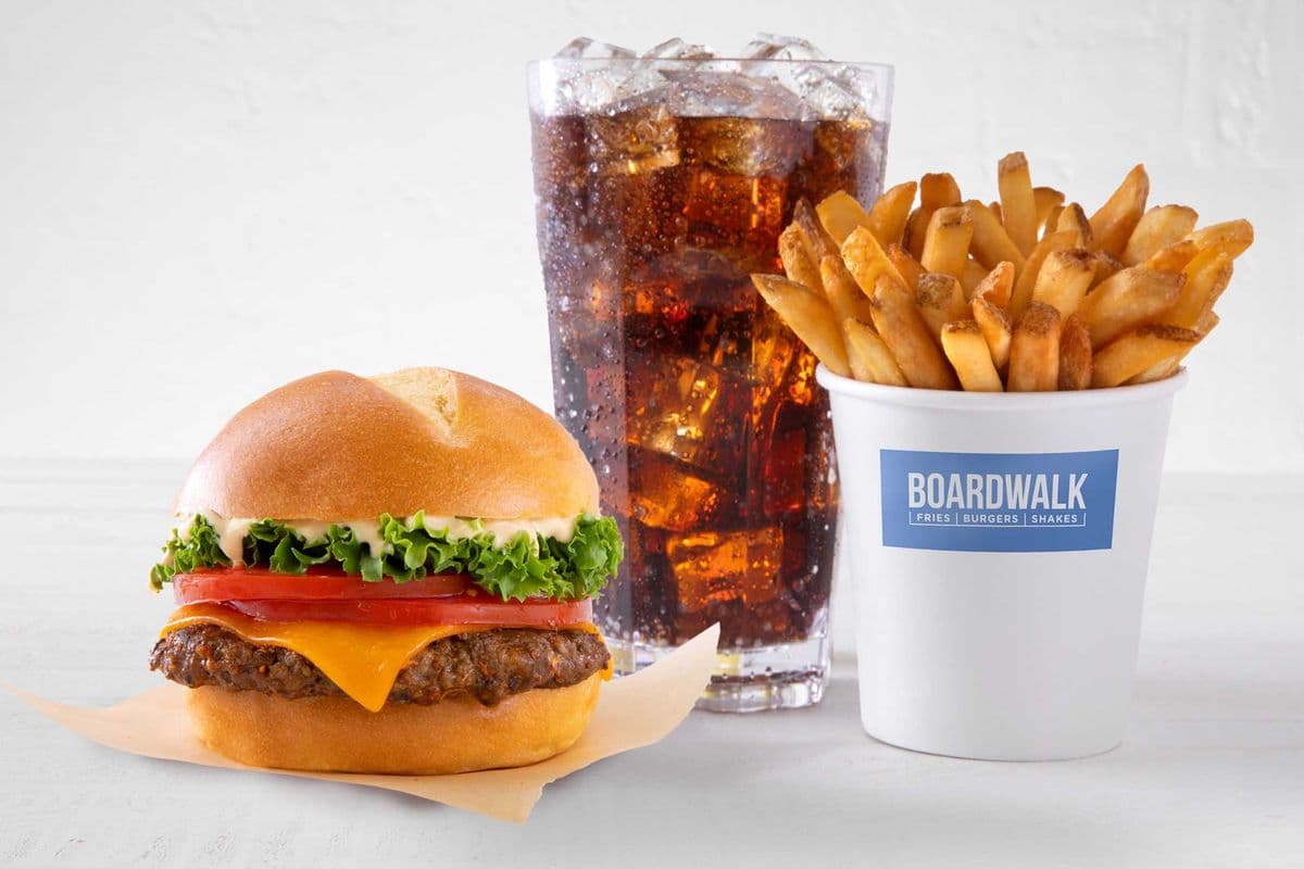 Boardwalk Classic Burger Combo