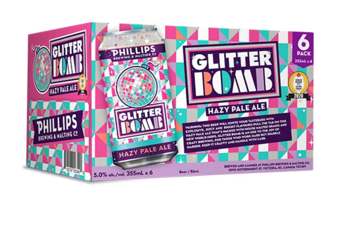 Phillips Glitter Bomb Hazy pale ale (6 x 355ml)