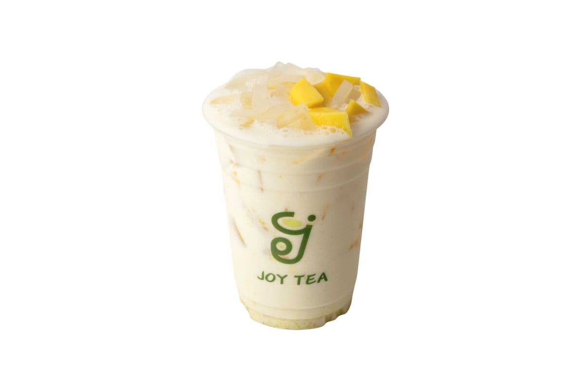 D2. Mango Rich Cream Tea with Coconut Jelly