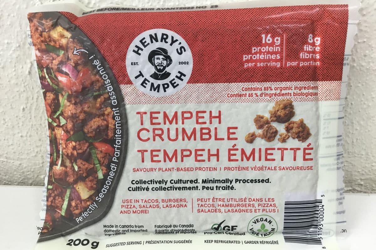 Henry's Tempeh Crumble - Pre-Seasoned (200 g)