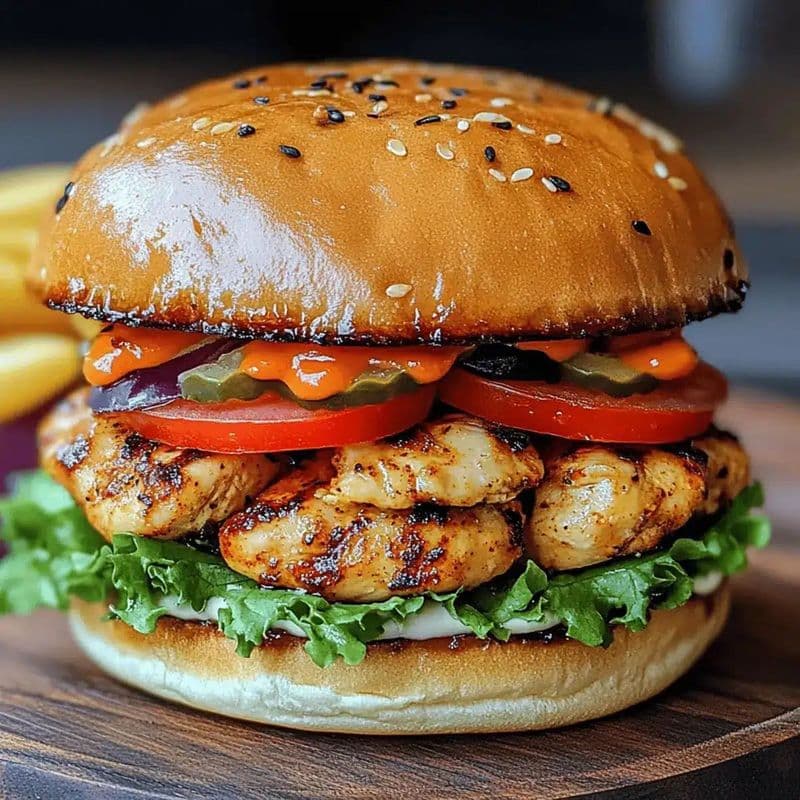 Poulet Classic Burger | Chicken Classic Burger