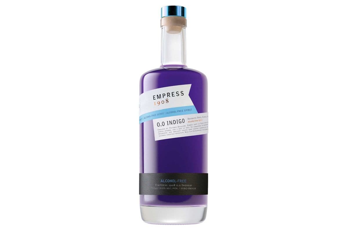 141468. EMPRESS 1908 0.0% INDIGO GIN NON-ALCOHOLIC (750ML)