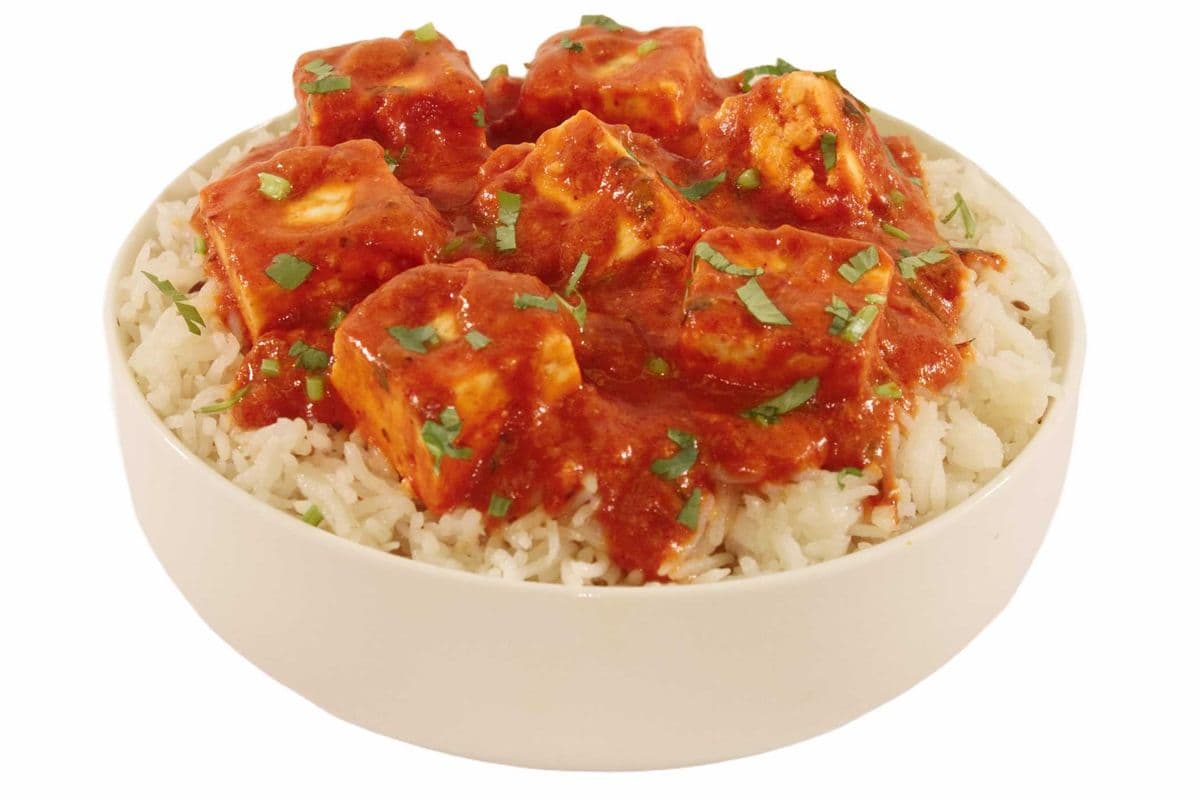 Paneer Makhani Rice Bowl (Vegetarian)