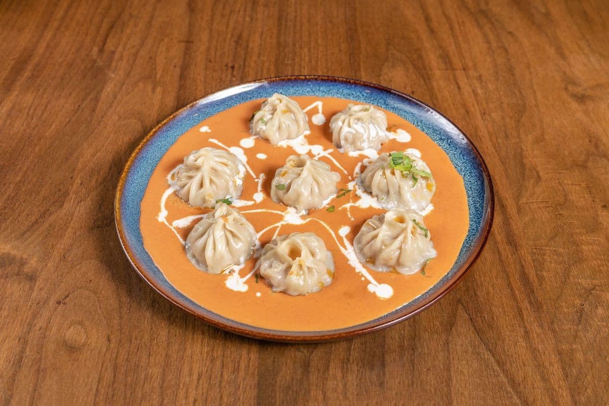 Pork Butter chicken momo