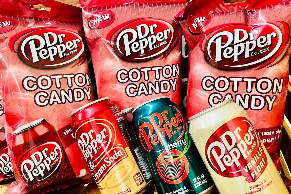 Dr Pepper cotton candy