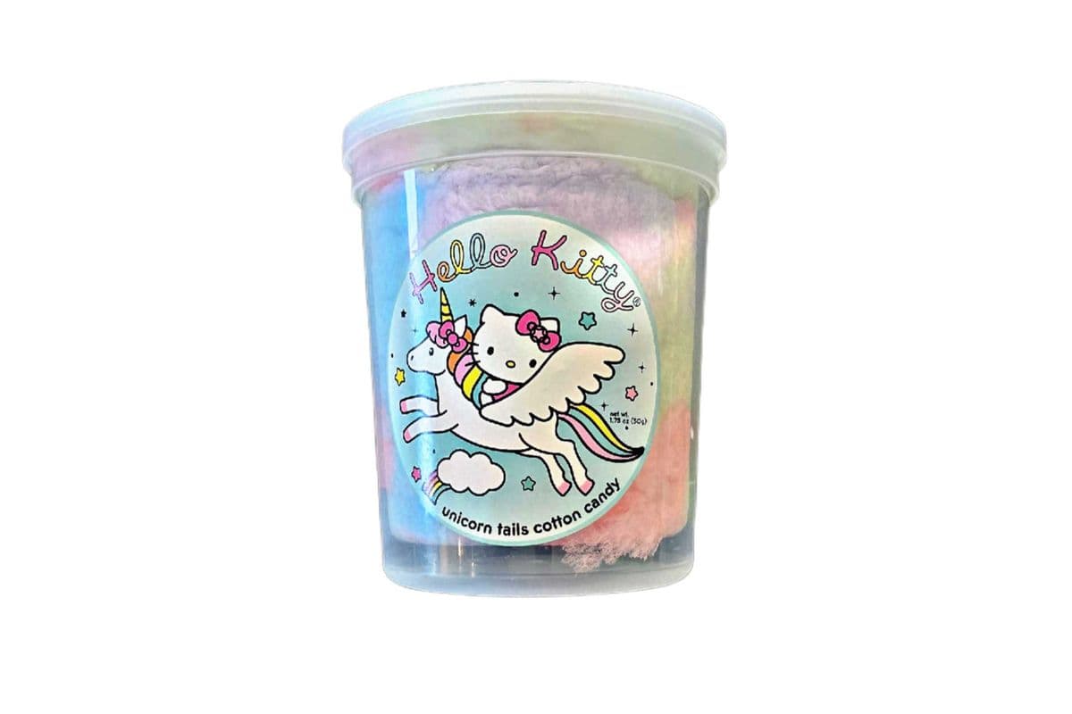 Hello Kitty Unicorn tails cotton candy