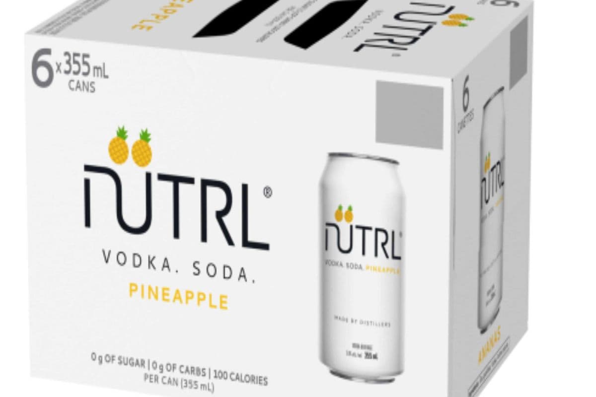 Nutrl Vodka Pineapple (6 Cans) (6 x 355ML) (6 x 6*355ML )