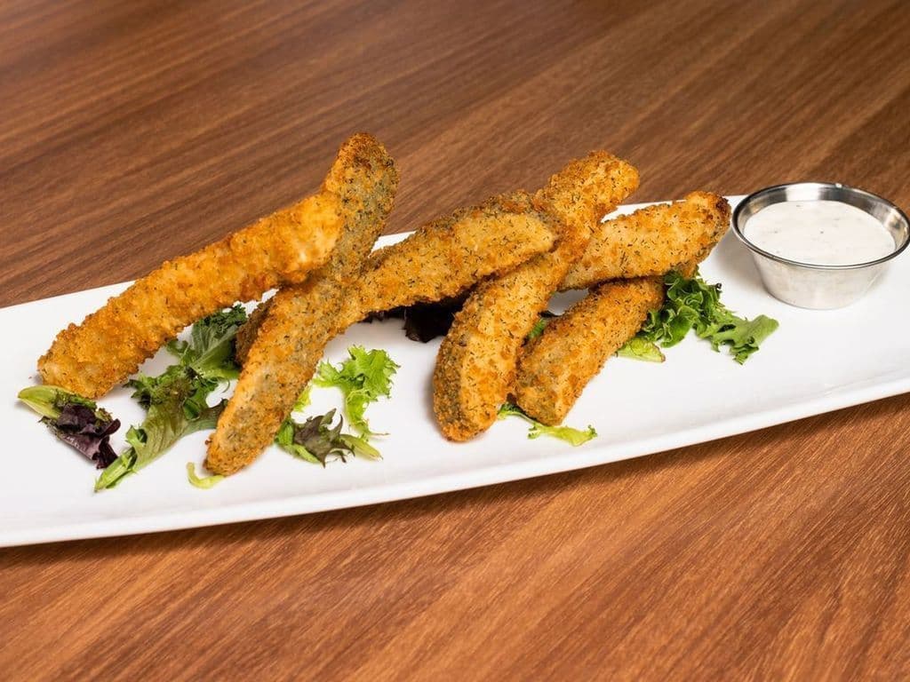 Golden Fried Dills