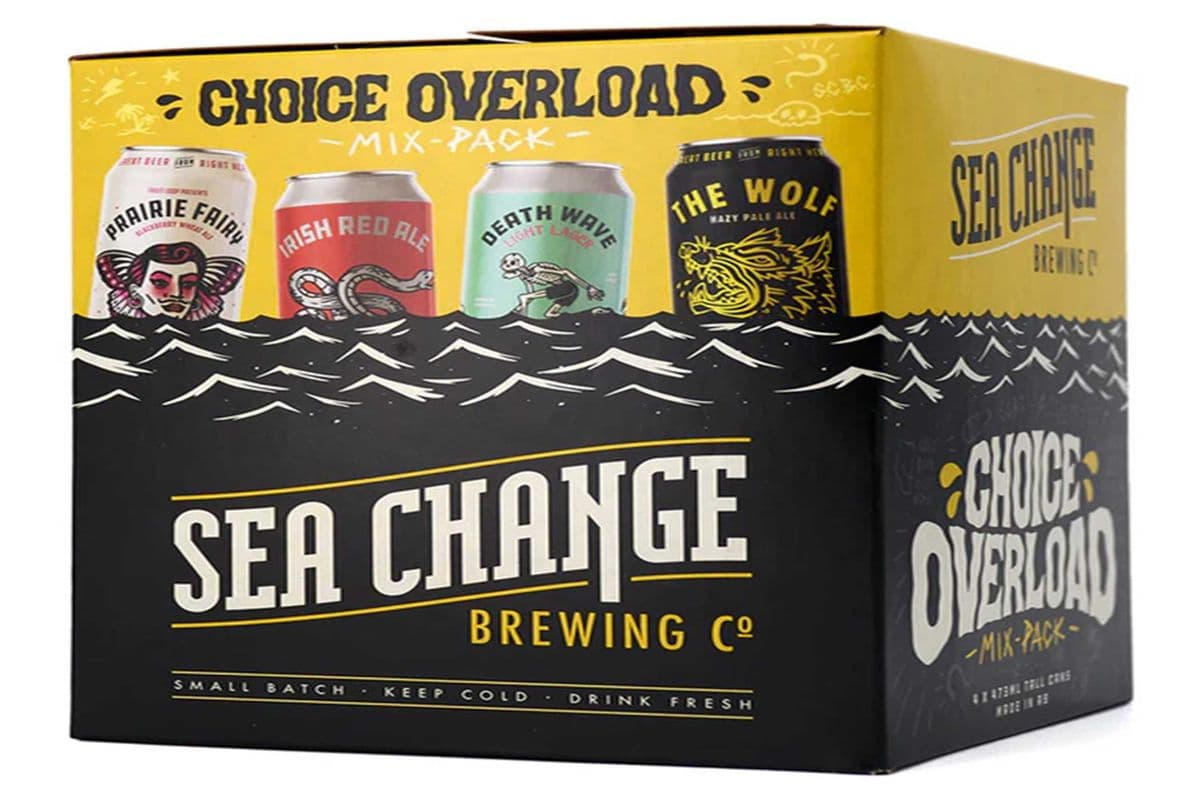 887920. SEA CHANGE MIXER PACK 8pc (1 x 8pc)