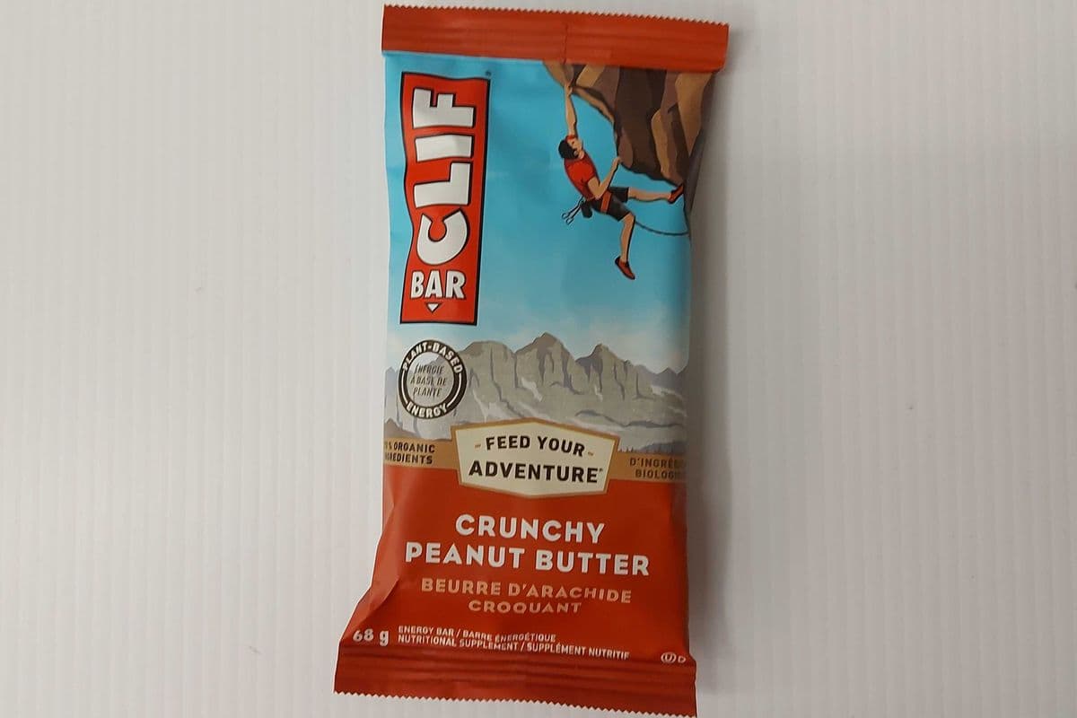 Clif crunchy peanut butter