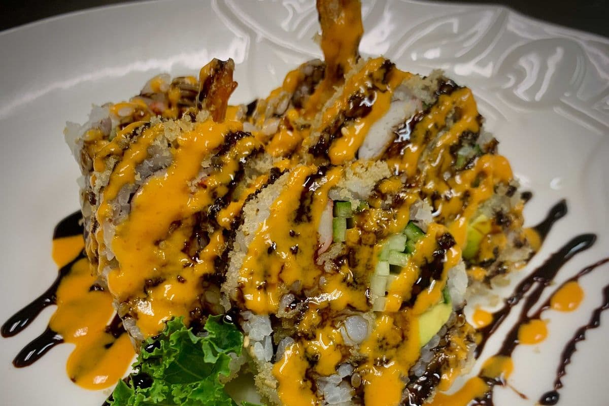 S06 Spicy Double Shrimp Tempura Roll(5pcs)