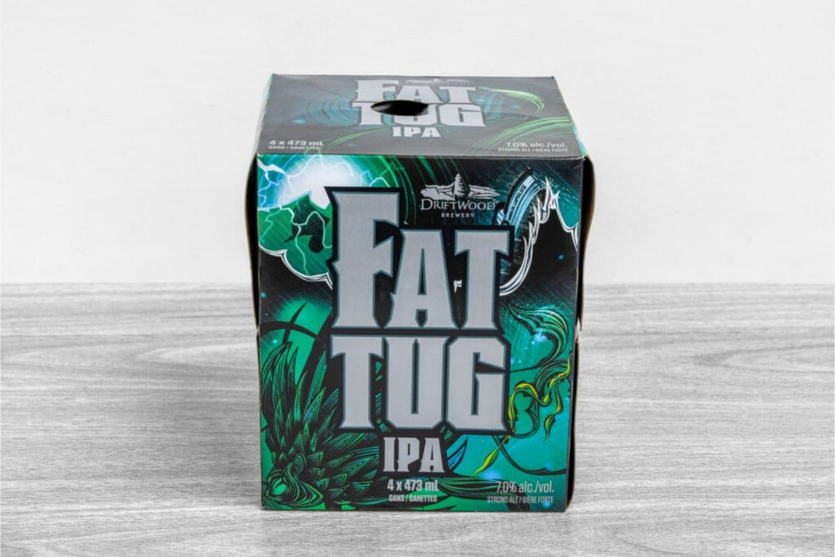 Driftwood Fat Tug IPA (4 x 355 ml Cans)