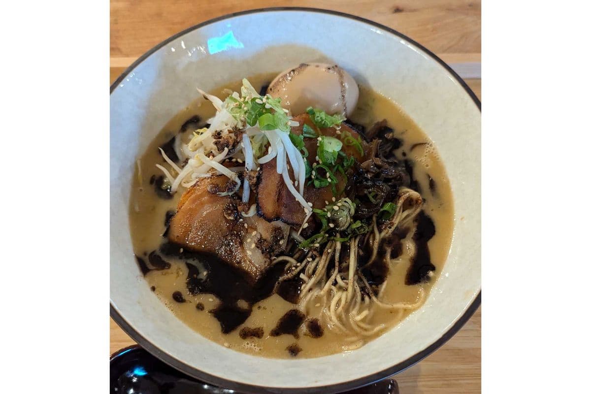 Black GARLIC Tonkotsu Ramen