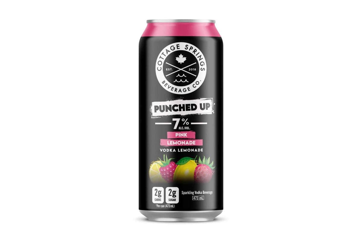 Cottage Springs Punched-up Pink Lemonade (473 ml)