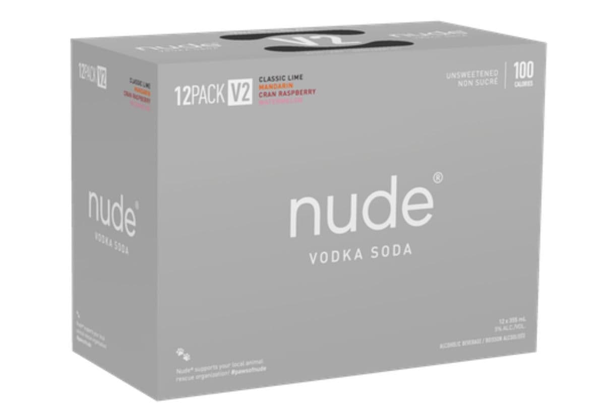 Nude Vodka Soda - V2 Mixer Pack (12 x 355ml can)