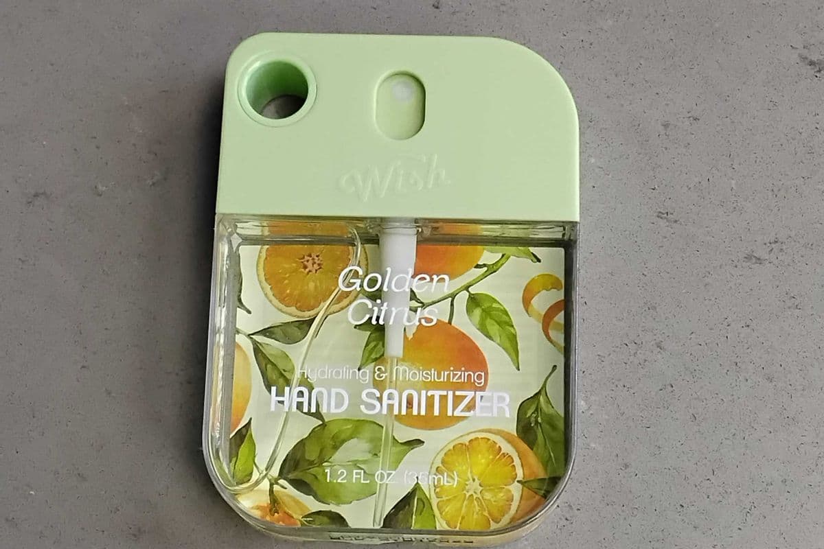 Wish Golden Citrus Hand Sanitizer