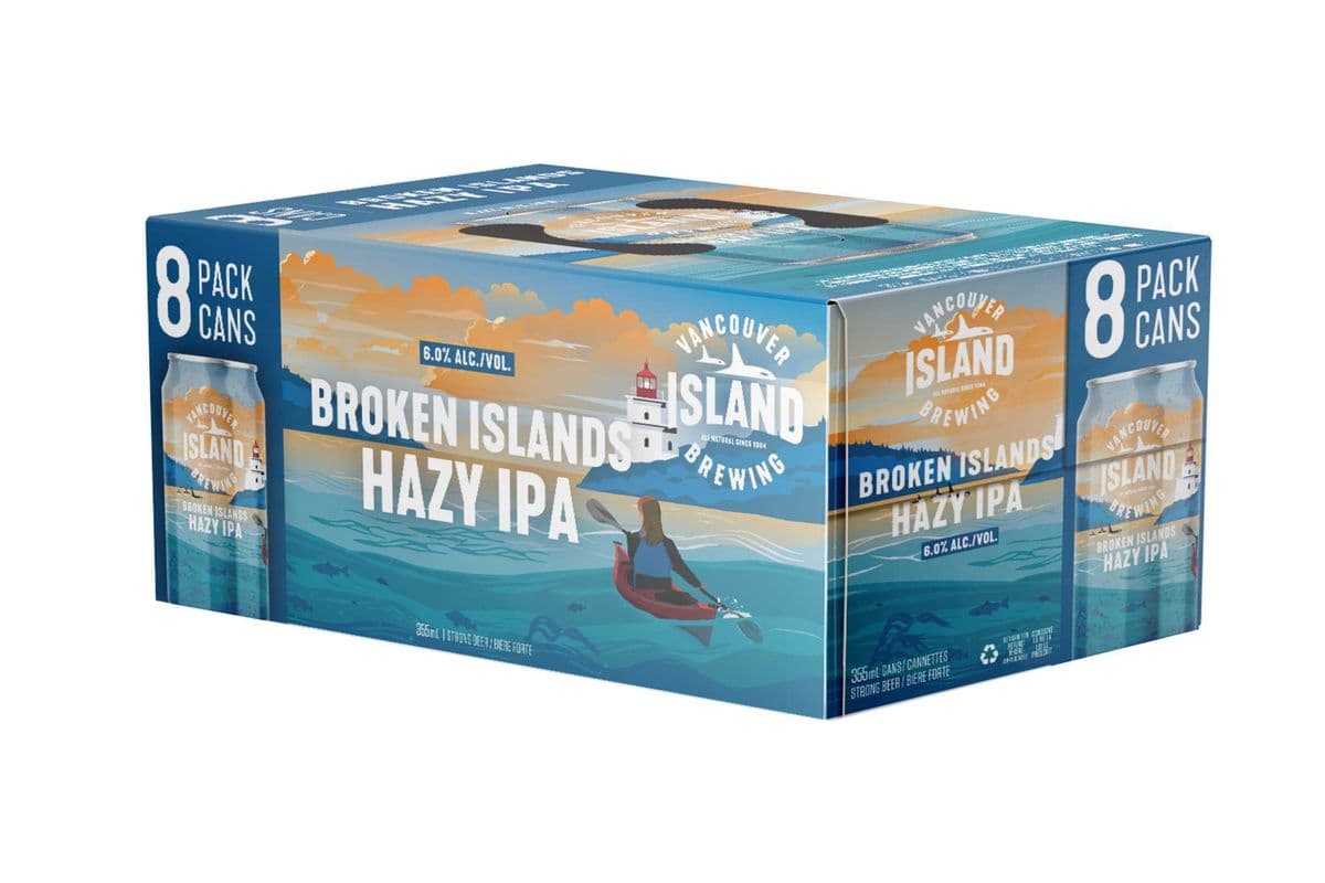 Vancouver Island Brewing Broken Islands IPA (8 x 355ml can)