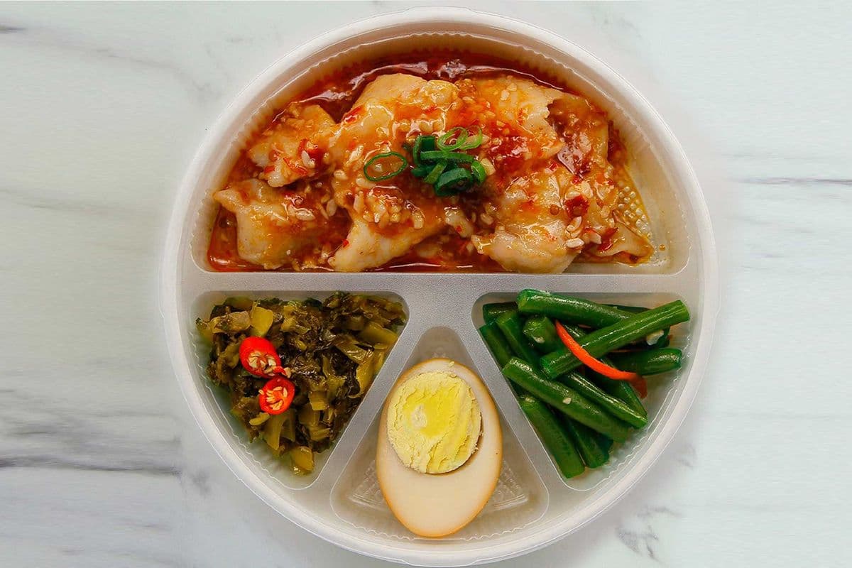 [Promo] Spicy Basa Fillet Bento Box 豆瓣魚片便當