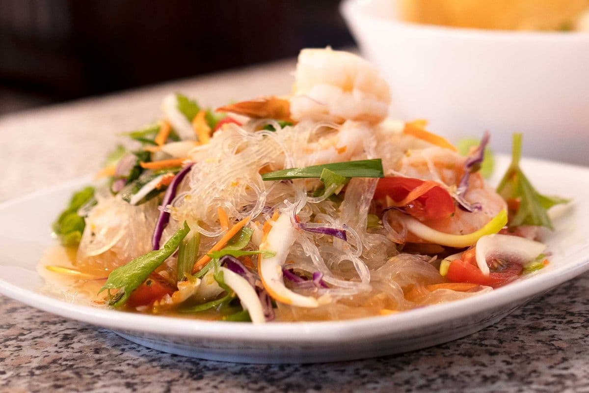 Y4_Miam woon sen aux crevettes / Yum Woon Sen With Shrimp