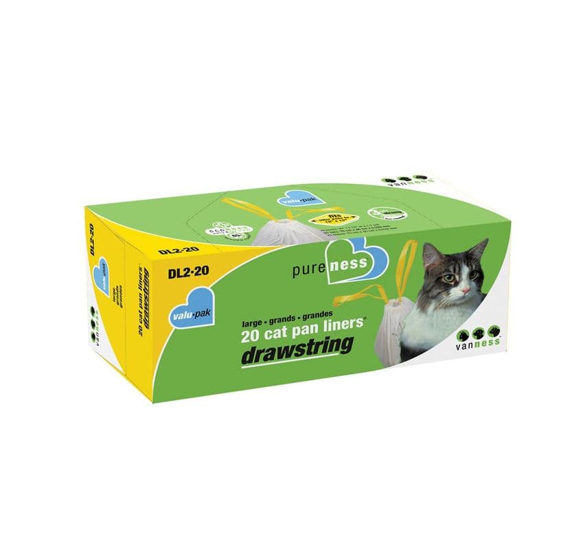 Van Ness Large Drawstring Valu-Pak Cat Pan Liners