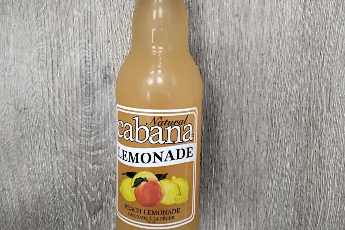 Cabana peach lemonade (591ml)