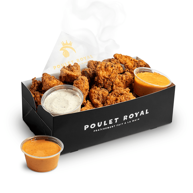 Bouchées de poulet (20 morceaux) / Chicken bites (20 pieces)