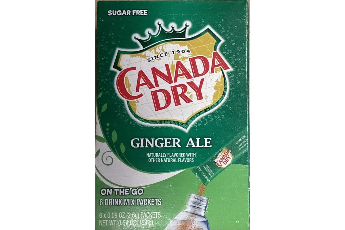 Canada Dry-Ginger Ale Drink Mixed (15.6 g)