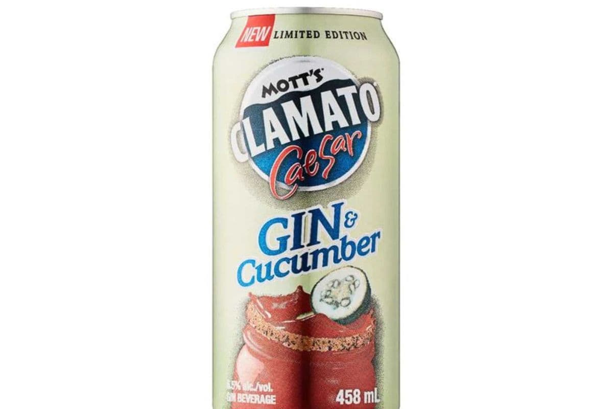 Mott's Clamato Gin & Cucumber (473 ml Can) (1 x 473 ML )