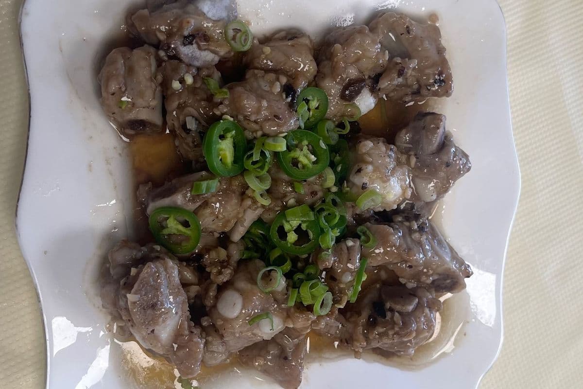 Pork Ribs in Black Bean Sauce豉汁蒸排骨