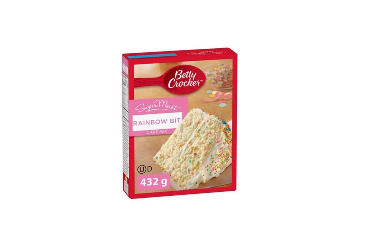 Betty Crocker Rainbow Bit Cake Mix (461 g)