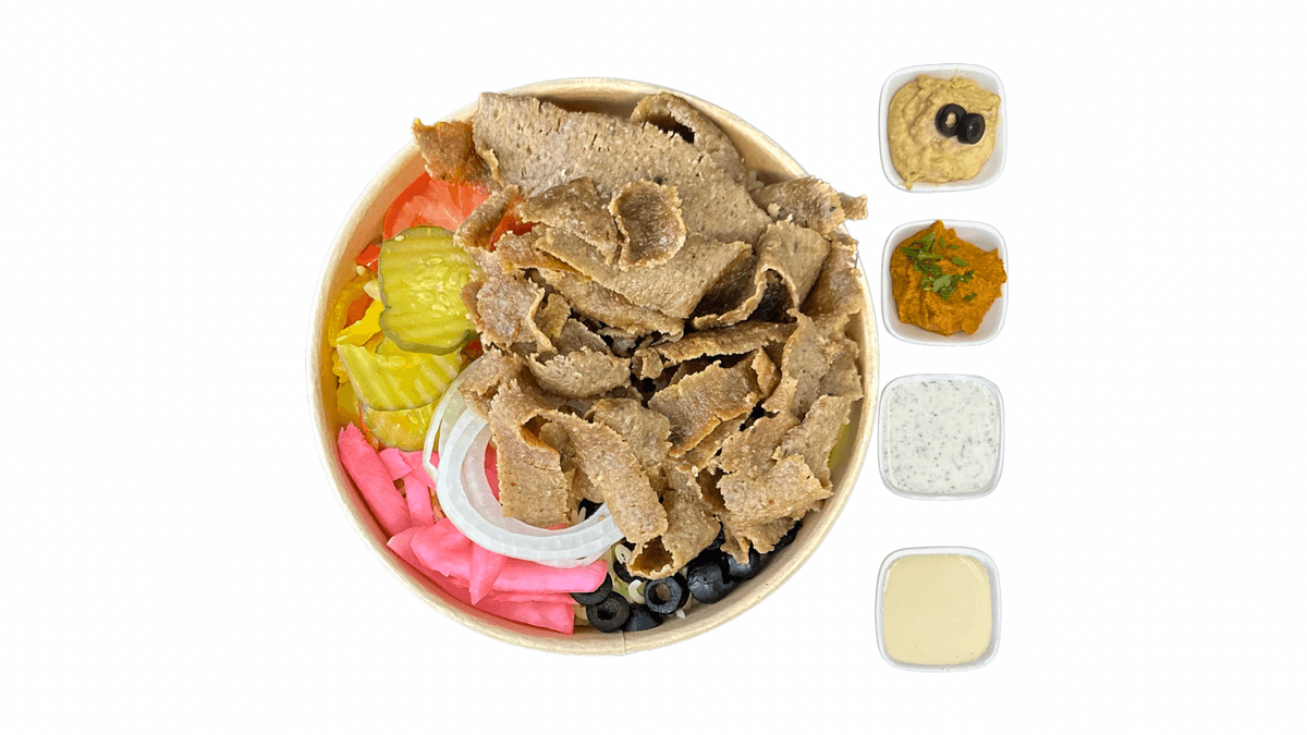 Beef Donair Rice Bowl