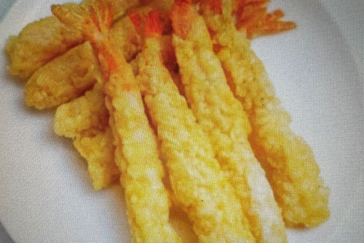 prawn tempura 8pcs (虾天妇罗8片）