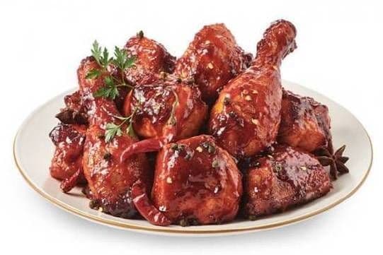 MALA Garlic Chicken / Poulet à l'ail et sauce MALA (épicé)