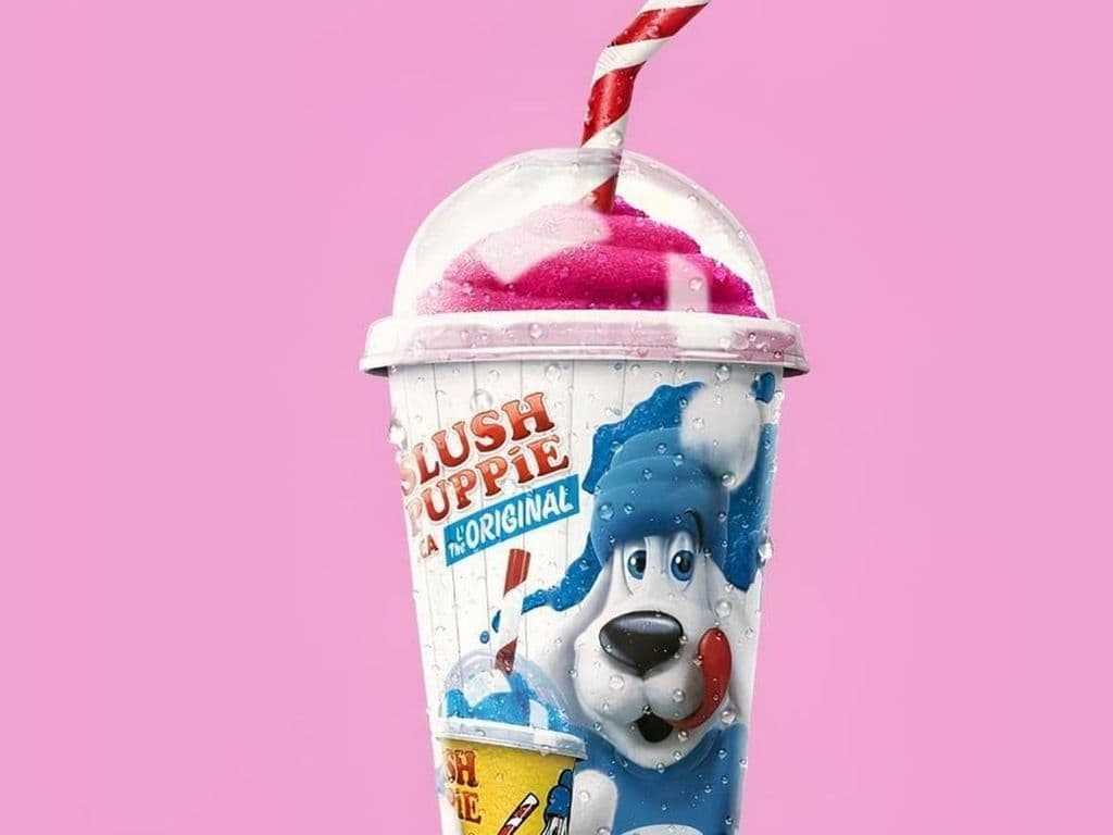 Small Bubble Gum Slush Puppie