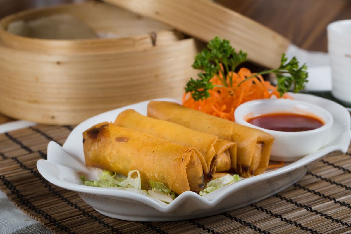 R16. Vegetable Spring Roll (3 pcs)