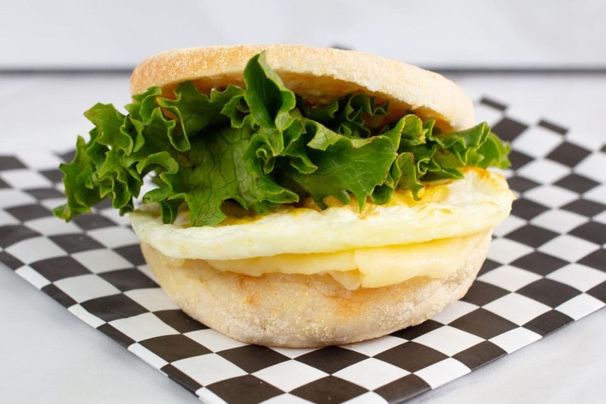 Egg and Cheese - Breakfast Sandwiches