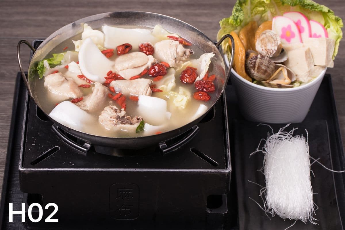 H02. Chicken in Coconut Hot Soup with Vermicelli