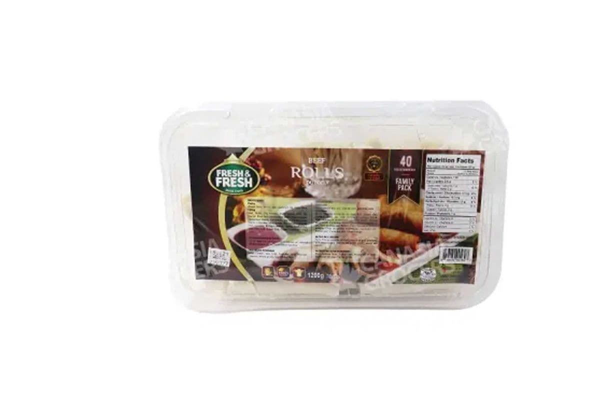 Fresh & Fresh Beef Roll (50 pcs)
