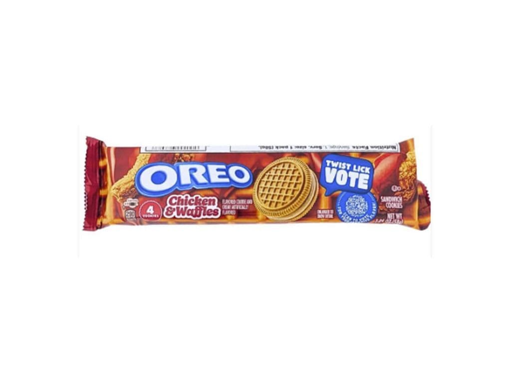Oreo Chicken and Waffles 4 Pack Cream Sandwich Cookies 58g 