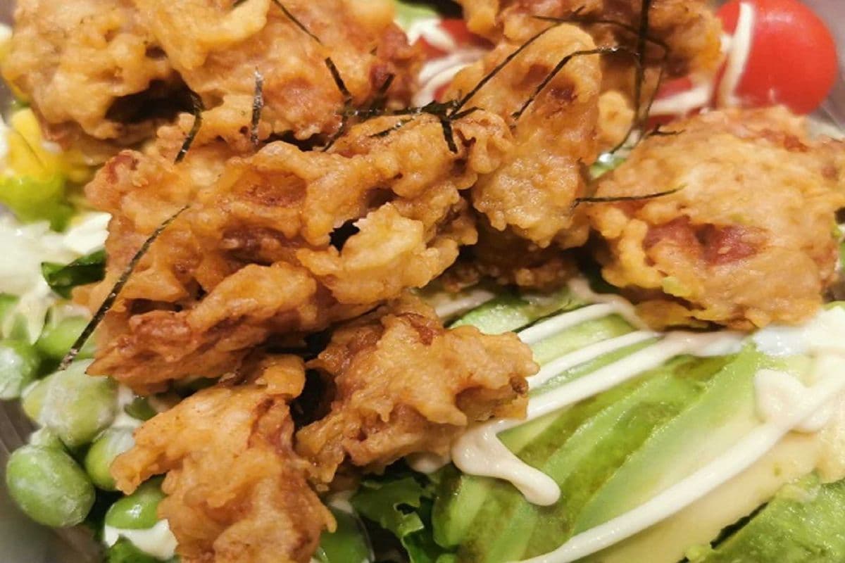 Spicy Chicken Karaage Poke Bowl