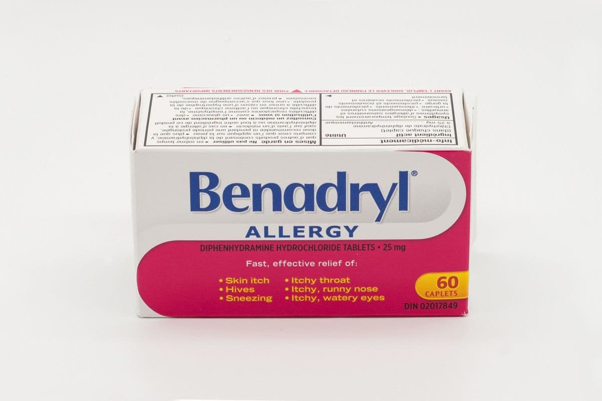 Benadryl Allergy Caplets (60 Caps)